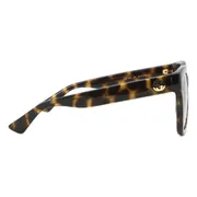 Gucci GG1338S 003, Tortoiseshell frame, Gradient Brown lenses, view 3