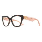 Gucci GG1424O 014, Tortoiseshell frame, view 2