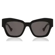 Gucci GG1422S 001, Black frame, Grey lenses, view 1