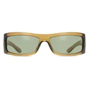 Gucci GG1492S 003, Brown frame, Green lenses, view 1
