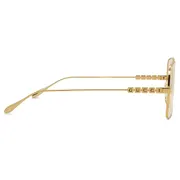 Gucci GG1434O 001, Gold frame, view 3