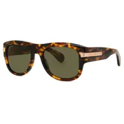 Gucci GG1517S 003, Tortoiseshell frame, Green lenses, view 2