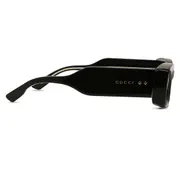 Gucci GG1528S 001, Black frame, Grey lenses, view 3