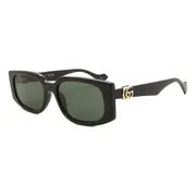 Gucci GG1534S 001, Black frame, Grey lenses, view 2