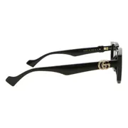Gucci GG1534S 001, Black frame, Grey lenses, view 3