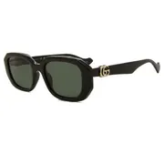 Gucci GG1535S 001, Black frame, Grey lenses, view 2