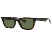 Gucci GG1539S 002, Tortoiseshell frame, Green lenses, view 2