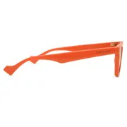 Gucci GG1539S 004, Orange frame, Brown lenses, view 3