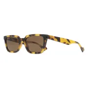 Gucci GG1539S 005, Tortoiseshell frame, Brown lenses, view 2