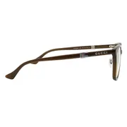Gucci GG1500OK Asian Fit 004, Brown frame, view 3
