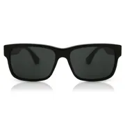 Gucci GG0340S 006, Black frame, Grey lenses, view 1