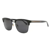 Gucci GG0382S 001, Black frame, Grey lenses, view 2
