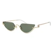 Gucci GG1603S 001, Gold frame, Grey lenses, view 2