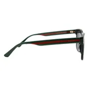 Gucci GG0417SK Asian Fit 001, Black frame, Grey lenses, view 3