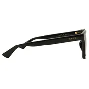 Gucci GG1582SK Asian Fit 001, Black frame, Grey lenses, view 3