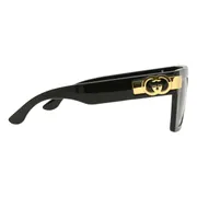 Gucci GG1689S 001, Black frame, Grey lenses, view 3