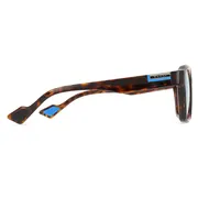 Gucci GG1640SA Asian Fit 002, Tortoiseshell frame, Blue lenses, view 3