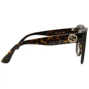 Gucci GG0327S 002, Tortoiseshell frame, Brown lenses, view 3