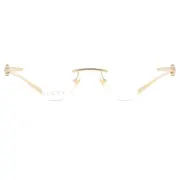 Gucci GG1702O 002, Gold frame, view 1