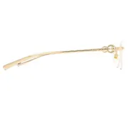 Gucci GG1702O 002, Gold frame, view 3