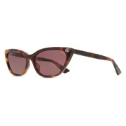 Gucci GG1815S 002, Tortoiseshell frame, Violet lenses, view 2