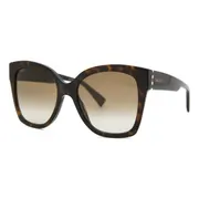 Gucci GG0459S 002, Tortoiseshell frame, Brown lenses, view 2