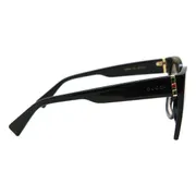 Gucci GG0459S 001, Black frame, Grey lenses, view 3