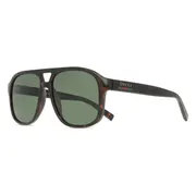 Gucci GG1856S 002, Tortoiseshell frame, Green lenses, view 2