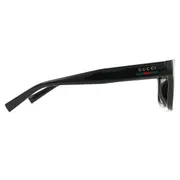 Gucci GG1857SK Asian Fit 001, Black frame, Grey lenses, view 3