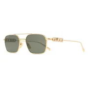Gucci GG1804S 001, Gold frame, Grey lenses, view 2