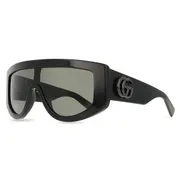 Gucci GG1950S 001, Black frame, Grey lenses, view 2