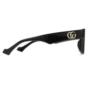 Gucci GG1753S Asian Fit 001, Black frame, Grey lenses, view 3