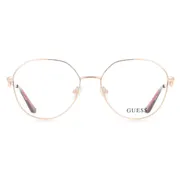 Guess GU50348 028, Shiny Rose Gold frame, Clear lenses, view 1