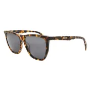 Just Cavalli JC 837S 56N, Tortoiseshell frame, Green lenses, view 2