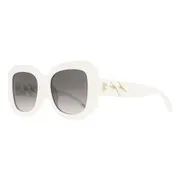 Just Cavalli SJC085V 0847, White frame, Gradient Smoke Grey lenses, view 2