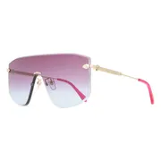 Just Cavalli SJC111 300Y, Gold frame, Gradient Violet/Blue lenses, view 2