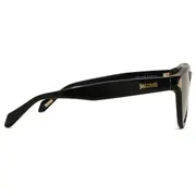 Just Cavalli SJC025 0700, Black frame, Brown lenses, view 3