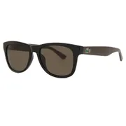 Lacoste L734S 001, Black frame, Brown lenses, view 2