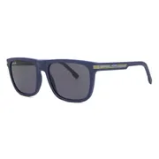 Lacoste L959S 401, Blue frame, Dark Grey lenses, view 2