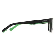 Lacoste L998S 002, Black frame, Green lenses, view 3