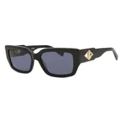 Lacoste L6021S 001, Black frame, Grey lenses, view 2