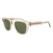 Lacoste L6023S N 264, Brown frame, Green lenses, view 2