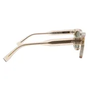 Lacoste L6023S N 264, Brown frame, Green lenses, view 3