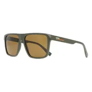 Lacoste L6027S 275, Brown frame, Brown lenses, view 2