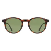Lacoste L6030S N 214, Tortoiseshell frame, Green lenses, view 1