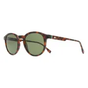 Lacoste L6030S N 214, Tortoiseshell frame, Green lenses, view 2
