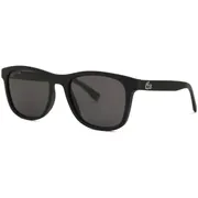 Lacoste L884S 001, Black frame, Grey lenses, view 2