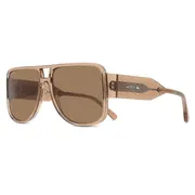 Lacoste L6056S 210, Brown frame, Brown lenses, view 2