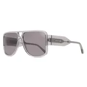 Lacoste L6056S 035, Grey frame, Grey lenses, view 2