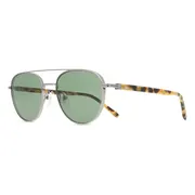 Lacoste L271S N 033, Gunmetal frame, Green lenses, view 2
